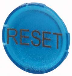 Линза в кнопки с подсветкой , плоская синяя , ВОЗВРАТ (M22-XDL-B-GB14) арт.218336