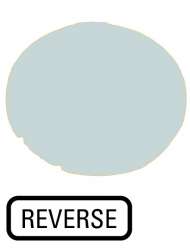 Линза в кнопки с подсветкой , плоская белая , обратная (M22-XDL-W-GB16) арт.218338