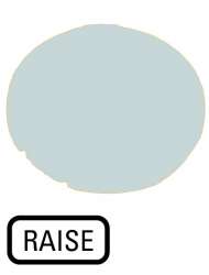 Линза в кнопки с подсветкой , плоская белая , поднимите (M22-XDL-W-GB17) арт.218339