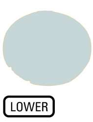 Линза в кнопки с подсветкой , плоская белая, нижняя (M22-XDL-W-GB18) арт.218340