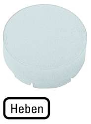 Линза для кнопок с подсветкой, выступающая белая, HOCH (M22-XDLH-W-D17) арт.218367