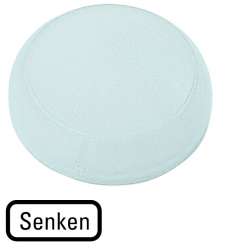 Линза для сигнальных ламп, выступающая белая, нижняя (M22-XL-W-D18) арт.218411