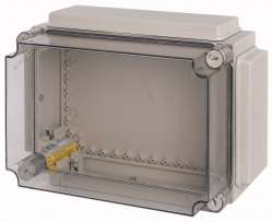 Изолированный щит, стенки с вырезом, ВхШхД = 296x421x225 мм , СА (CI43-200-NA) арт.2242