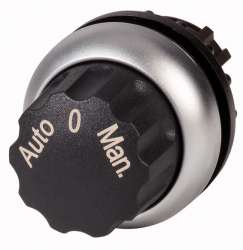 Переключатель, 2 положения, черный, с инд гравировкой (M22-WR3-X94) арт.226838