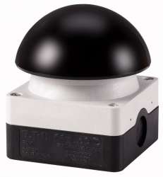 Выключатель, управлямый ногой или ладонью без фиксации, 1З+1Р, цвет колпачка черный (FAK-S/KC11/I) арт.229749