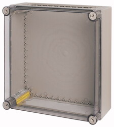 Изолированный щит с вырезами под фланцы, ВхШхД = 421x421x175 мм , СА (CI44-2200-150-NA) арт.234064