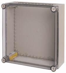 Изолированный щит с вырезами под фланцы, ВхШхД= 421x421x175mm , СА (CI44-2220-150-NA) арт.234065