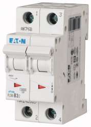 Автоматический выключатель 6А, кривая отключения С, 2 полюса, откл. способность 7 кА (PLSM-C3/2-MW) арт.242395