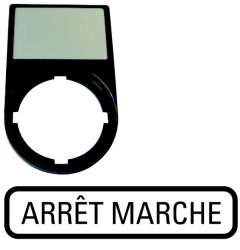 Держатель + шильдик с обозначением (M22S-ST-F10) арт.256794