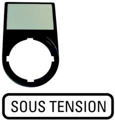 Держатель + шильдик с обозначением (M22S-ST-F68) арт.256796