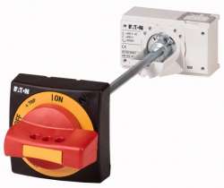 Ручка на дверь, блокируемая в положении 0, красно желтая для авар. Отключения, для NZM2 (NZM2-XTVDVR) арт.260180