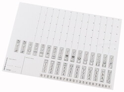 Лист маркировки (KLV-BSB) арт.279268