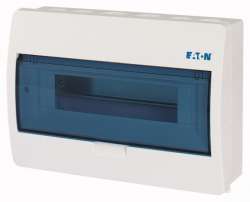 EATON/MOELLER BC-O-1/12-ECO Компактный щит навесного исполнения, 1ряд, 12 модулей, прозрачная дверь, пластик (арт.280347) арт.280347