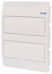 EATON/MOELLER BC-U-2/24-TW-ECO Компактный щит встроенного исполнения, 2ряда, 24 модуля, белая дверь, пластик (арт.281710) арт.281710