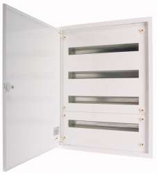 Complete flush-mounted flat distribution board, white, 24 SU per row, 2 rows, type E (BF-U-2/48-E) арт.283052