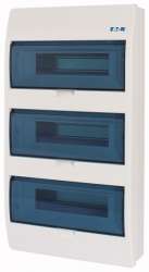 EATON/MOELLER BC-O-3/36-ECO Компактный щит навесного исполнения, 3ряда, 36 модулей, прозрачная дверь, пластик (арт.284640) арт.284640
