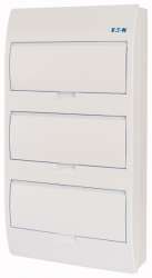 EATON/MOELLER BC-O-3/36-TW-ECO Компактный щит навесного исполнения, 3 ряда, 36 модулей, белая дверь, пластик (арт.284642) арт.284642