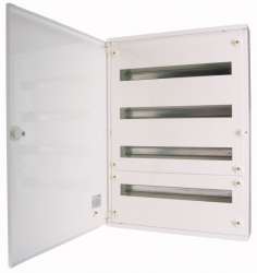 Complete surface-mounted flat distribution board, white, 24 SU per row, 6 rows, type E (BF-O-6/144-E) арт.285220