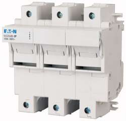 Держатель/разъединитель цилиндр. Вставок 22х58, 3P (VLC22-3P) арт.285369