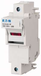 Держатель/разъединитель цилиндр. Вставок 22х58, 1Р (VLC22-1P/L) арт.285376