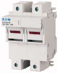 Держатель/разъединитель цилиндр. Вставок 22х58, 2P (VLC22-2P/L) арт.285378