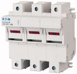 Держатель/разъединитель цилиндр. Вставок 22х58, 3P (VLC22-3P/L) арт.285379