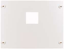 Монтажная плата + белая передняя панель для для ширины = 600mm , для монтажа NZM2 , гориз. (BPZ-NZM2-600-MH-W) арт.292477