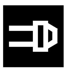 Шильдик , символ остановки шпинделя (814TQ25) арт.47425