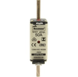 Предохранитель NH 50A 500V GL/GG 000 арт.50NHG01BI