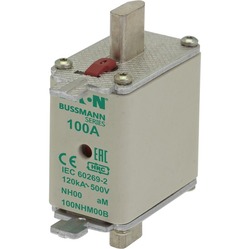 Предохранитель NH 00 AM 50A 500V, двойная индикация арт.50NHM00B