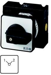 Переключатель, контакты: 6, 32 A, Передняя панель: 1-2, 90 °, с фиксацией, Монтаж (T3-3-8222/E) арт.52346