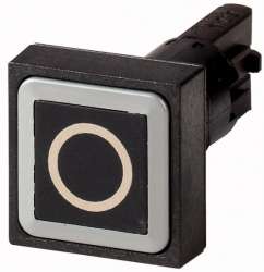 Кнопка , цвет черный 0 , без фиксации (Q25D-19) арт.54039