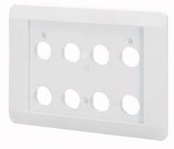 Корпус, встроенный монтаж , серый, 8 элементов (E8) арт.54423