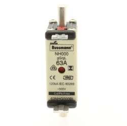 Предохранитель NH 63 500V GL/GG 000 арт.63NHG000BI
