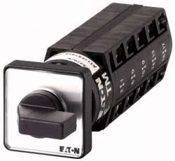 Ступенчатые выключатели, контакты: 10, 10 A, Передняя панель: 1-10, 30 °, 10 уровней 30°, с фиксацией, Монтаж (TM-5-8237/E) арт.69150