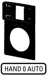 Держатель шильдика с шильдиком 0 I II (Q25TS-197) арт.72305