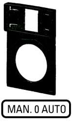 Держатель шильдика с шильдиком парня. 0 CAR (Q25TS-397) арт.72307