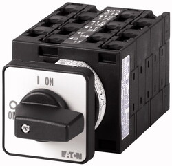 Переключатель, контакты: 12, 32 A, Передняя панель: 1-2, 90 °, с фиксацией, Монтаж (T3-6-8370/E) арт.73703