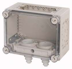 Изолированный корпус с кабельными вводами, ВхШхД = 375x250x150 мм (KST34-125) арт.76893