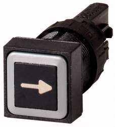 Кнопка , цвет черный, без фиксации (Q18D-33) арт.80166