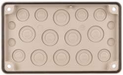 Фланец, IP66 , изоляция, 6xM25/16 M32/20 +8 +4 XM16 (F3A-4) арт.81301