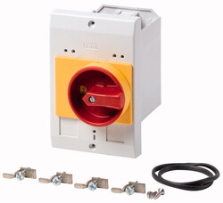 Изолированный корпус , + ручка , цвет красно-желтый (+E-PKZ0-GR) арт.81867