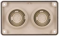 Фланец, IP66, 2 x D = 7 -70 мм (F3A-KTD) арт.83674