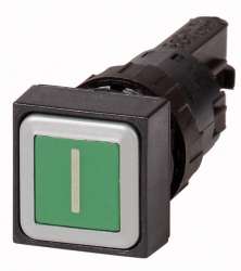 Кнопка , цвет зеленый I, без фиксации (Q18D-11) арт.86332