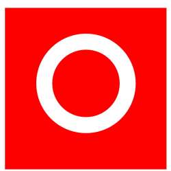 Шильдик , цвет красный, 0 (10TQ18) арт.87951