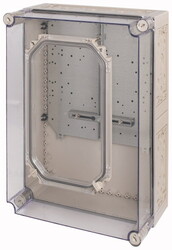 Изолированный щит с метрическимифланцами, ВхШхД = 500x375x235 мм , IP65 (ZG/I45E-200-T) арт.90145