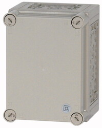 Изолированный щит с фланцами , цвет RAL7032 , ВхШхД = 250x187.5x175 мм (CI23E-150-RAL7032) арт.90153