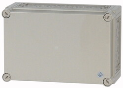 Изолированный щит с фланцами , цвет RAL7032 , ВхШхД = 250x375x175 мм (CI43E-150-RAL7032) арт.90155