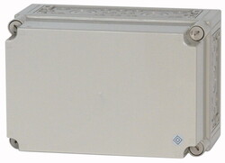 Изолированный щит с фланцами , цвет RAL7032 , ВхШхД = 250x375x225 мм (CI43E-200-RAL7032) арт.90156