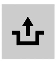 Шильдик , прозрачный, разблокировка (52LQ25) арт.90640